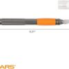 Fiskars SoftGrip - Cuchillo para manualidades, cuchillo Exacto de 8 pulgadas para manualidades, hoja Exacto multiusos incluida con cubierta protectora
