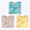 Neat Solutions Printed Pullover Toddler Bib Set – Neutral Marble – 3pk