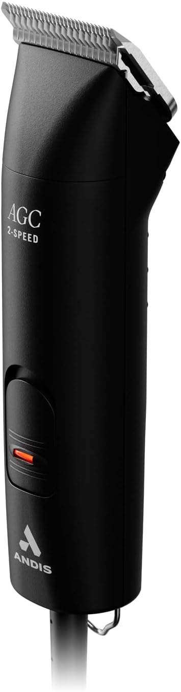Andis 24675 UltraEdge - Cortadora de cuchillas desmontable de 2 velocidades, funciona fresca y silenciosa, diseñada con motor giratorio de dos velocidades y carcasa a prueba de roturas, para todos los