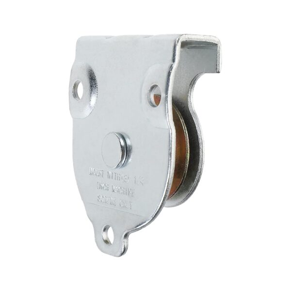 Polea de montaje en techo de 1-1/2 pulgadas, polea de techo para cable o cuerda de 3/8 pulgadas, paquete de 6