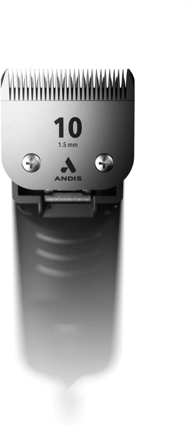 Andis 24675 UltraEdge - Cortadora de cuchillas desmontable de 2 velocidades, funciona fresca y silenciosa, diseñada con motor giratorio de dos velocidades y carcasa a prueba de roturas, para todos los