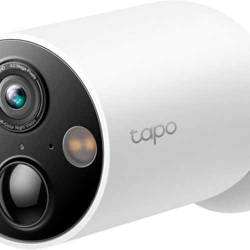 TP-Link MagCam - Cámara de seguridad para exteriores recomendada por los editores PCMag 2024 y Wirecutter, 2K, batería, cámara inalámbrica de montaje magnético, FOV de 150°, almacenamiento SD/Cloud,