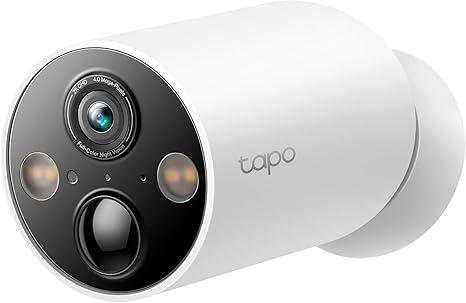 TP-Link MagCam - Cámara de seguridad para exteriores recomendada por los editores PCMag 2024 y Wirecutter, 2K, batería, cámara inalámbrica de montaje magnético, FOV de 150°, almacenamiento SD/Cloud,