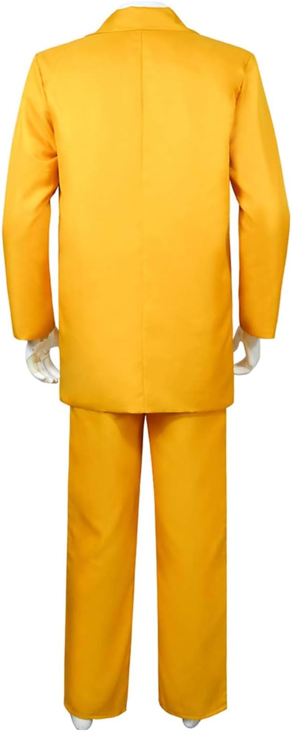 51WXnHnFbzL._AC_SL1500_.jpg Vaianie Disfraz de Bob para hombre, disfraz de escarabajo amarillo, disfraz de Bob Shrinker, disfraz de máscara de películas de Halloween, disfraz de personaje