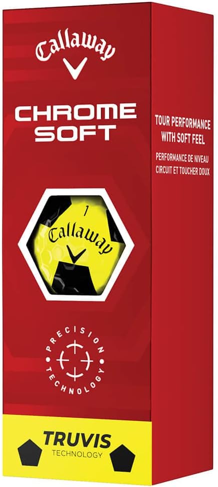 Callaway Pelotas de golf 2022 suaves cromadas de golf