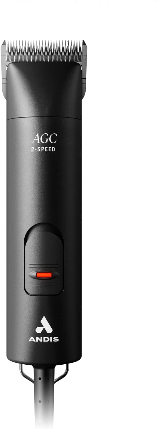 Andis 24675 UltraEdge - Cortadora de cuchillas desmontable de 2 velocidades, funciona fresca y silenciosa, diseñada con motor giratorio de dos velocidades y carcasa a prueba de roturas, para todos los