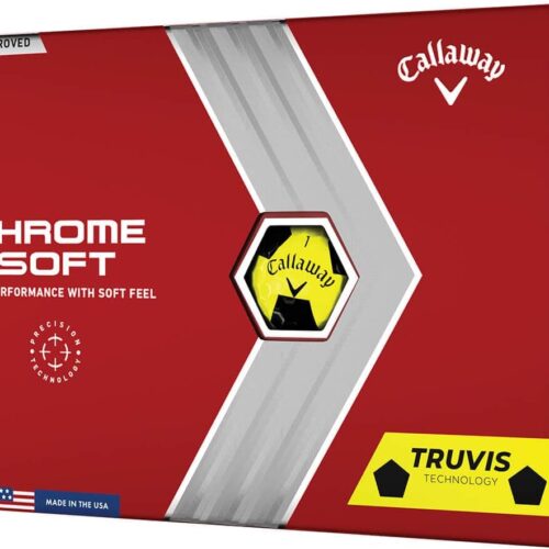 Callaway Pelotas de golf 2022 suaves cromadas de golf