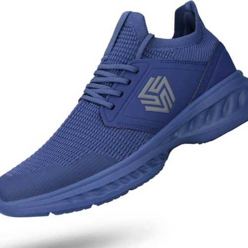 Tenis fáciles de poner para hombre, antideslizantes, transpirables y ligeros para entrenar, caminar, correr e ir al gimnasio