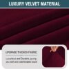 Funda de terciopelo para silla giratoria de barril, suave y sólida, funda para silla de acento moderna, funda elástica para sillón de barril, funda de sofá para sala de estar, protector de muebles