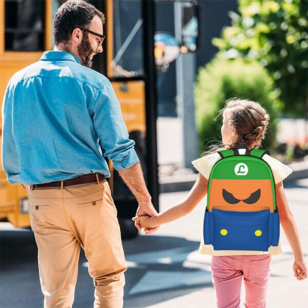 Mochila para niños, lindas mochilas escolares para niñas, niños y estudiantes de primaria, mochila ligera para preescolar para niños pequeños, jardín de infantes, mochilas de viaje impermeables