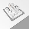 Depilación facial para mujeres, depilación facial para cara, afeitadora corporal sin dolor 7 en 1, adecuada para cara, cuerpo, piernas, axilas
