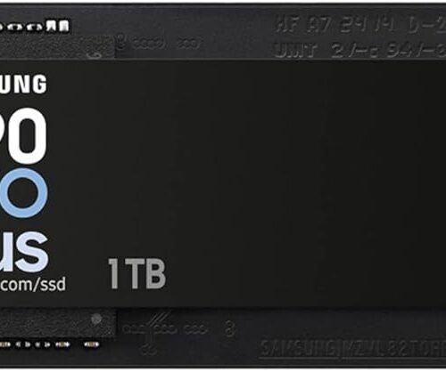 SAMSUNG SSD 990 EVO Plus de 1 TB, PCIe Gen 4x4, Gen 5x2 M.2 2280, velocidades de hasta 7,250 MB/s, almacenamiento actualizado para PC/portátiles, tecnología HMB y Intelligent Turbowrite 2.0,