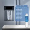 Waterdrop DA29-00020B Repuesto para Samsung DA29-00020B, HAF-CIN/EXP, 46-9101 Filtro de agua para nevera , Blanco, WD-DA29-00020B-1