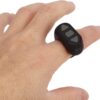 Aplicación Kindle Control remoto Bluetooth Turner TikTok Anillo de desplazamiento remoto clicker Novela Watch TV Turn Page Click Like Selfie Device ZL 03 (negro)