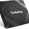Adaptador inalámbrico CarPlay para iPhone, 2023 Apple CarPlay Wireless Dongle para automóviles CarPlay de fábrica OEM, chip 5G integrado y tasa WiFi de 5.8 GHZ, actualización en línea de