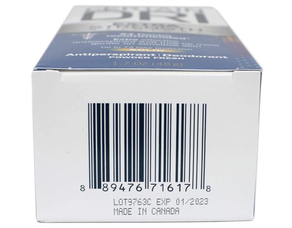 Certain Dri Antitranspirante Sólido para una transpiración excesiva, 1.7 oz