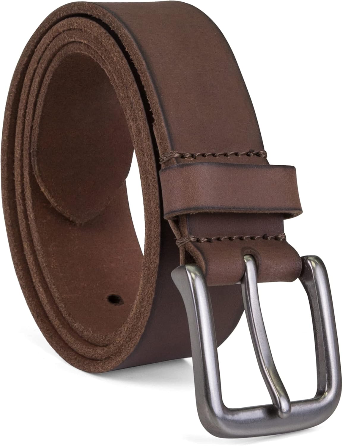Timberland Cinturón de cuero con hebilla clásica de 1.378 in para hombres