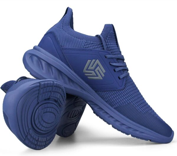 Tenis fáciles de poner para hombre, antideslizantes, transpirables y ligeros para entrenar, caminar, correr e ir al gimnasio