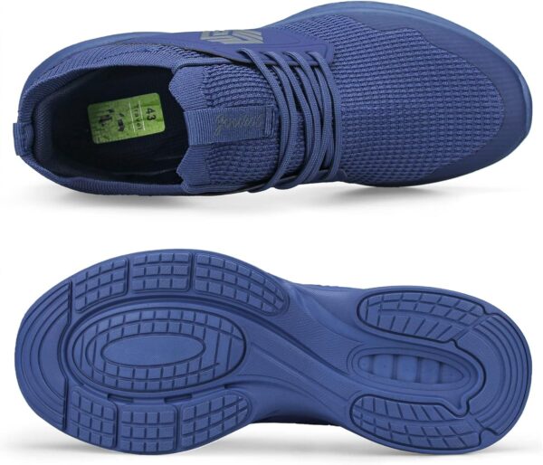 Tenis fáciles de poner para hombre, antideslizantes, transpirables y ligeros para entrenar, caminar, correr e ir al gimnasio