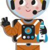 Janod - Magnéti'Book Métiers - Juego educativo magnético 48 imanes + 16 tarjetas modelo - Juguete infantil de cartón FSC - a partir de 3 años, J02597