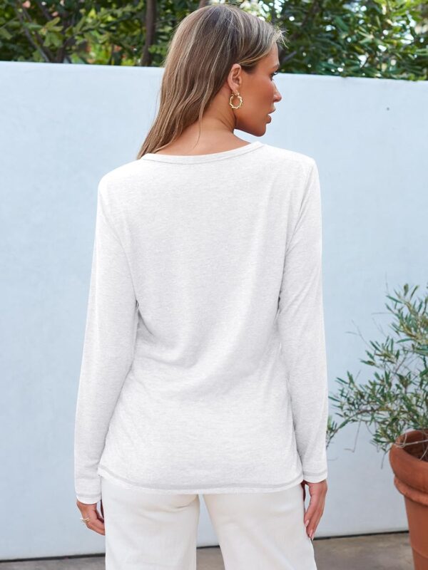 71dBXt81g1L._AC_SL1500_.jpg SUNBS Paquete de 3 camisas de manga larga para mujer, ajuste holgado, camisetas de otoño, ropa de moda, camisetas básicas de cuello redondo 2025