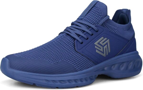 Tenis fáciles de poner para hombre, antideslizantes, transpirables y ligeros para entrenar, caminar, correr e ir al gimnasio