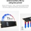 SAMSUNG SSD 990 EVO Plus de 1 TB, PCIe Gen 4x4, Gen 5x2 M.2 2280, velocidades de hasta 7,250 MB/s, almacenamiento actualizado para PC/portátiles, tecnología HMB y Intelligent Turbowrite 2.0,