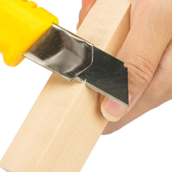 Paquete de 2 bloques de tallado de tilo sin terminar, 6 x 3 x 3 pulgadas, juego de bloques de tallado de madera suave sin terminar para niños y adultos para principiantes