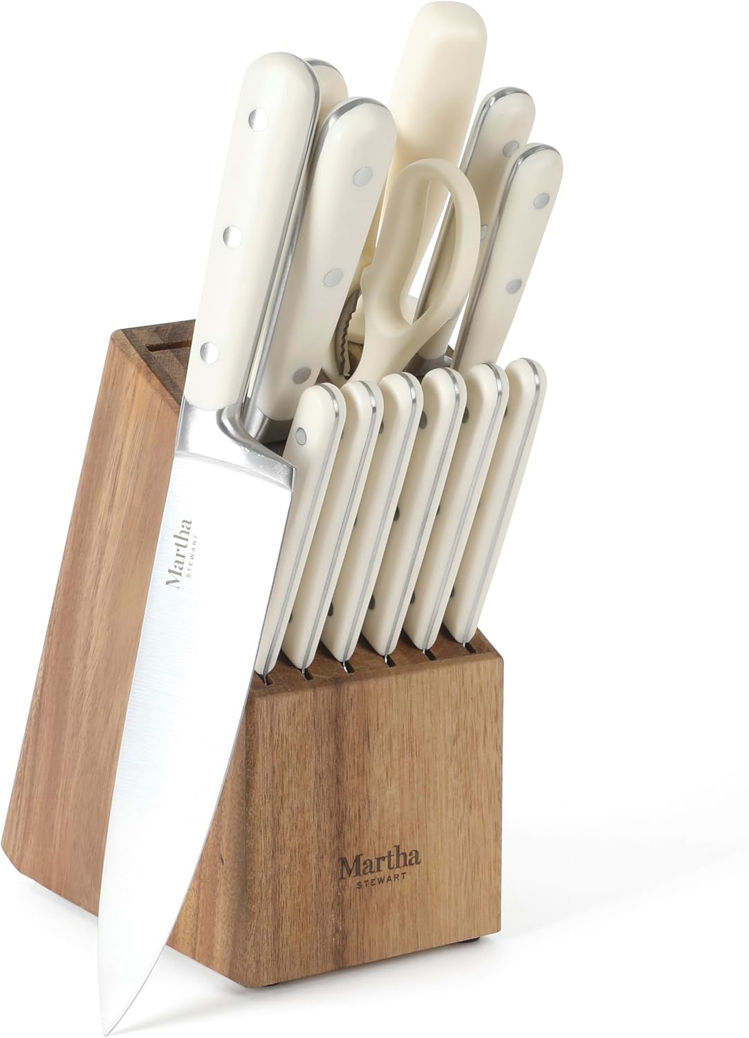 MARTHA STEWART bloque de madera de acacia