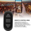 Aplicación Kindle Control remoto Bluetooth Turner TikTok Anillo de desplazamiento remoto clicker Novela Watch TV Turn Page Click Like Selfie Device ZL 03 (negro)