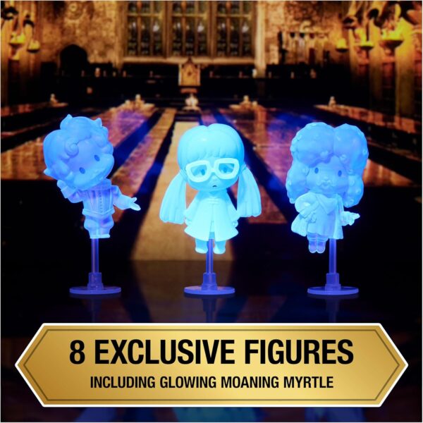 Wizarding World Harry Potter, calendario de Adviento de micro momentos mágicos que brillan en la oscuridad 2024, 24 juguetes sorpresa, calendario de cuenta regresiva de Navidad para mayores de 6 años