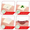 Apósito de espuma de silicona con borde adhesivo, vendaje de vendaje para heridas, almohadilla de espuma de silicona, paquete de 10, vendajes impermeables grandes de 4 x 4 pulgadas,