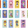 Janod - Magnéti'Book Métiers - Juego educativo magnético 48 imanes + 16 tarjetas modelo - Juguete infantil de cartón FSC - a partir de 3 años, J02597