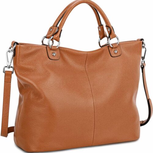 Bolso Kattee, para mujer, de cuero suave, 3 formas de llevarlo, mochila, bolso y bolsa de mano