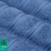 American Soft Linen - Juego de 4 toallas de baño, 100% de algodón turco de 27 x 54 pulgadas, toallas de baño extragrandes, toallas para ducha, color azul eléctrico