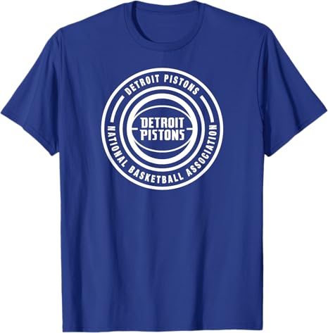 Camiseta NBA Detroit Pistons Circle Logo
